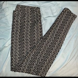 LuLaRoe Cat Print Leggings